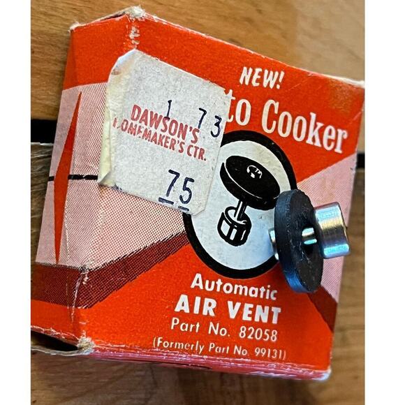 Presto Cooker Automatic Air Vent Part #82058 Formally part 99131 canning cooking - Picture 2 of 4